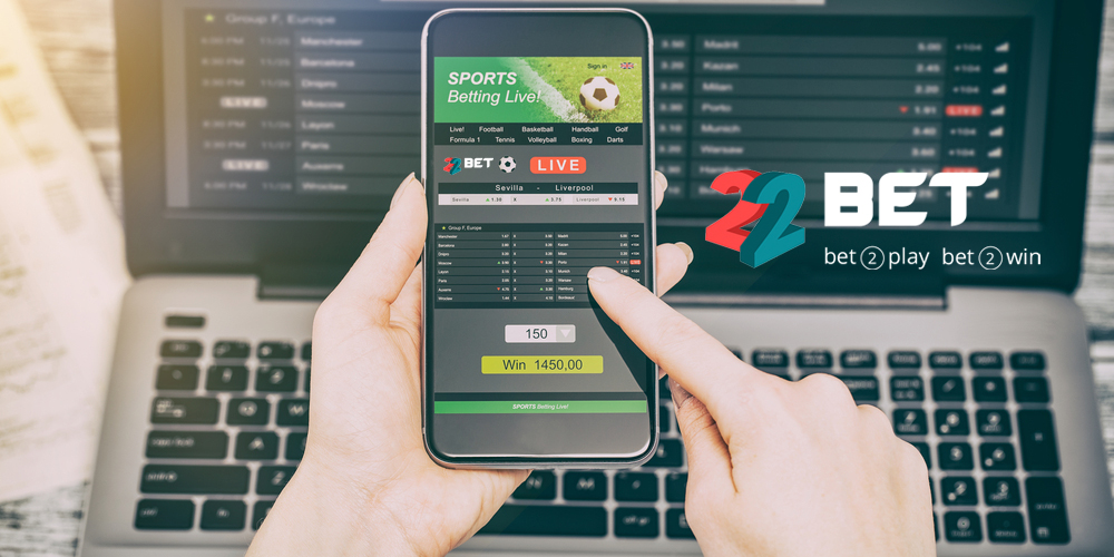 The 22bet mobile app is really easy to use!