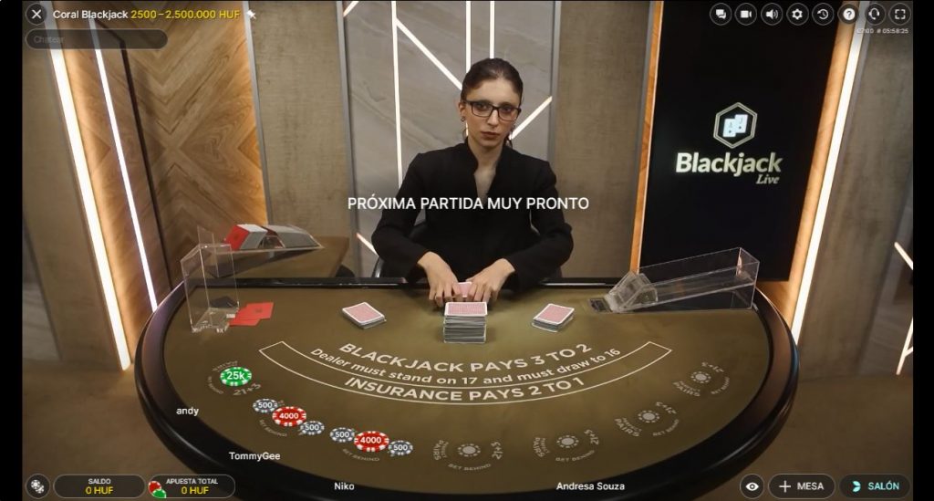 Juega con gente real en el casino en vivo de 20bet México