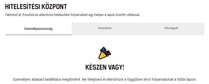 Unibet ügyfélazonosítás 