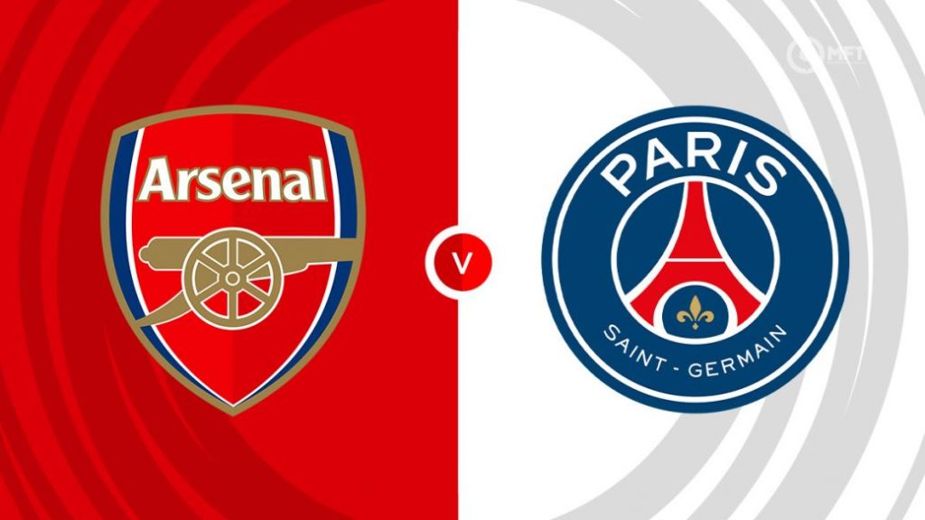 Ingyenes tipp az Arsenal vs PSG mérkőzésre